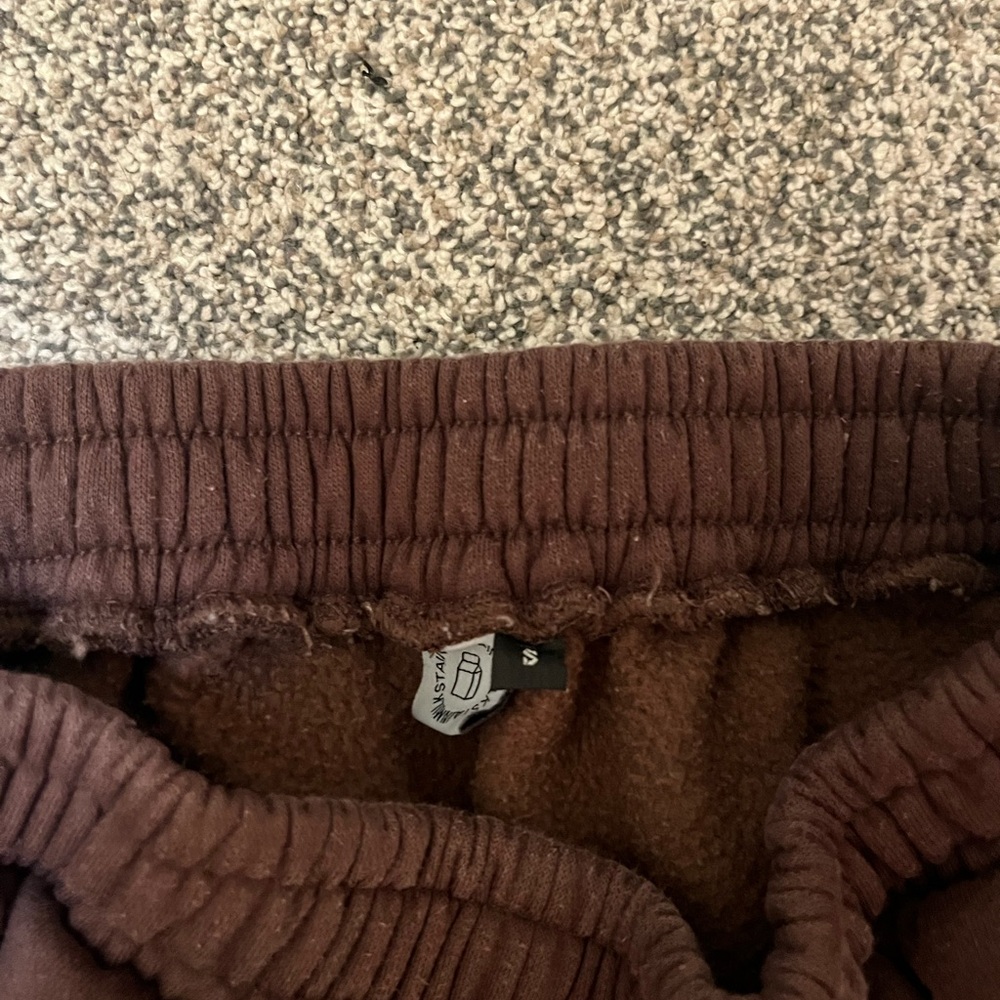 Chocolate Brown Women's Joggers - Picture 3 of 3